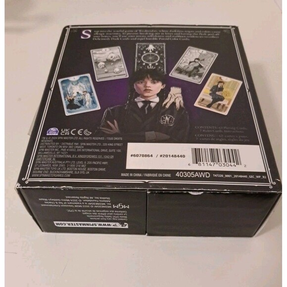 Wednesday The Card Game New in Box Sealed by Spin Master Games - Picture 7 of 7